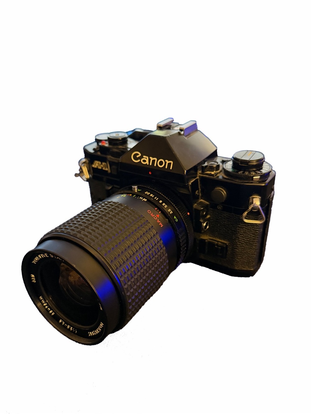 Vintage Canon A-1 35mm Film Camera with Zoom Lens - AS-IS